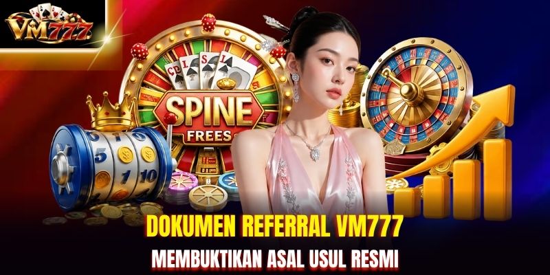 Dokumen referral VM777 membuktikan asal usul resmi